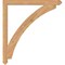 Ekena Millwork Thorton Arts & Crafts Smooth Bracket, Western Red Cedar, 3 1/2"W x 44"D x 48"H BKT04X44X48THR03SWR - alternate 3